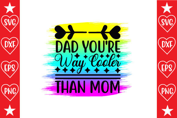 Cooler Dad SVG: Graphics for Crafts