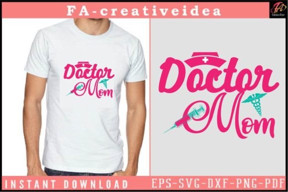 Doctor Mom Svg Design: Graphics for Crafts