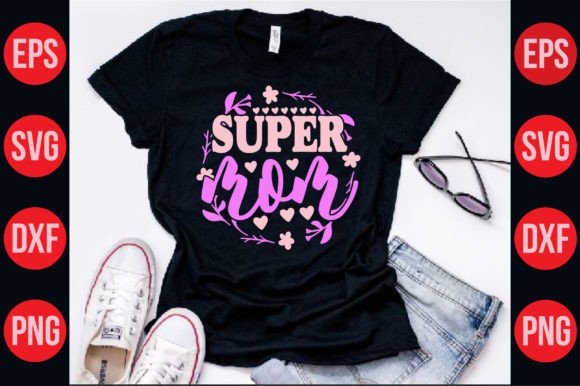 Mom SVG Typography for Crafts and Graphics